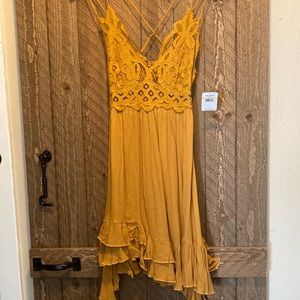 Free People Adela Slip Dress. Size small. New with tags, never worn